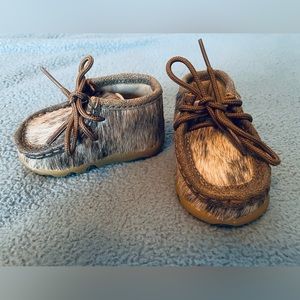 Infant Cowhide Twisted X shoes